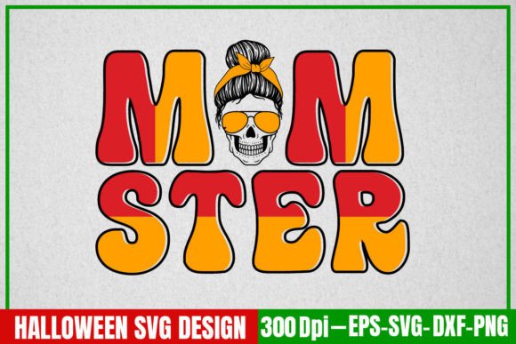 Halloween Svg Design Mom Ster Graphics in Crafts