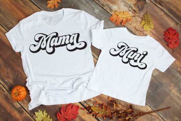 Mama Mini SVG Couple Mom Son Daughter Graphics and Crafts Review