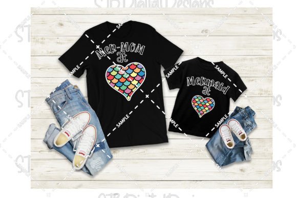 Mermaid Mer-mom at Heart SVG Review