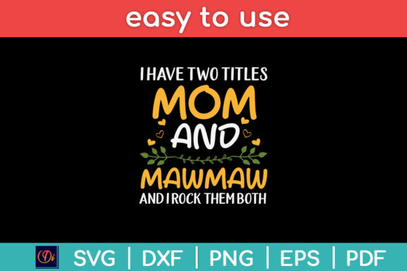 Mom and Mawmaw Embroidery Review
