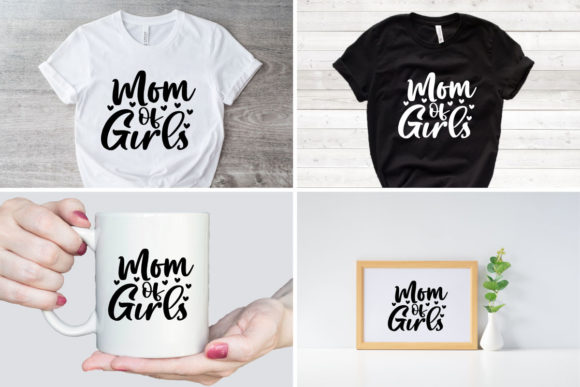 Mom of Girl SVG L Mother’s Day SVG