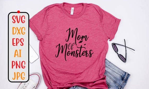 Mom of Monsters SVG Cut File: Graphics and Crafts Review