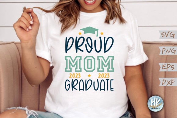 Proud Mom 2023 Graduate SVG: Graphics and Crafts for Bloggers
